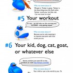 10 Cosas que deberías dejar de twittear #humor #twitter #infografia