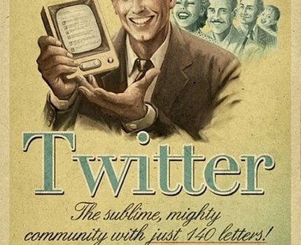 Como serian las social media en los años 50?