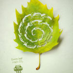 Cut-Away Leaf Art #design #art #fotografia