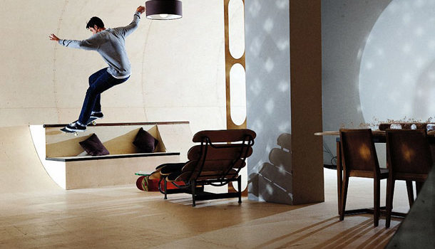 Skateboard House #design #arquitectura #fotografia #architecture