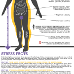 Cómo el estrés afecta al cuerpo #infografia #infographic #health #salud