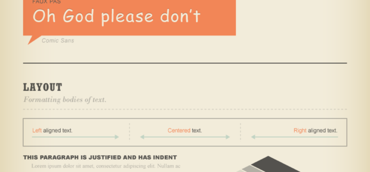 Simple guide to recognize typographics #infografia #infographic #typography