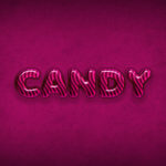 Como crear un cartel tipográfico con efecto caramelo. #tutorial #photoshop