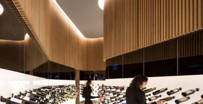 The Wine Retailer #design #architecture #fotography #wine