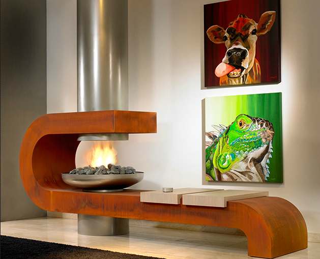 Fogones de diseño contemporáneo. #interiorismo #inspiracion