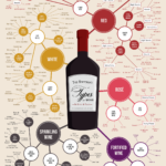 Vinos, infografía con todas las clases del mundo. #infografia #vino
