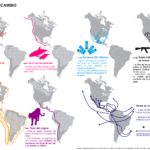 Rutas de intercambio EEUU – México #infografia #importaciones