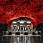 Underground Art In Stockholm’s Metro Station #architecture #design