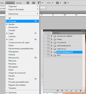 Tutorial, como usar acciones en Photoshop  #photoshop #tutorial