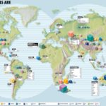 Procedencia de los minerales a nivel mundial. #infografia #minerales