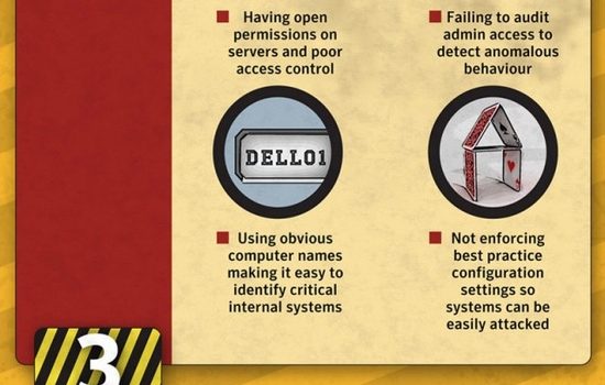 5 errores que nos dejan en manos de hackers. #infografia #seguridad