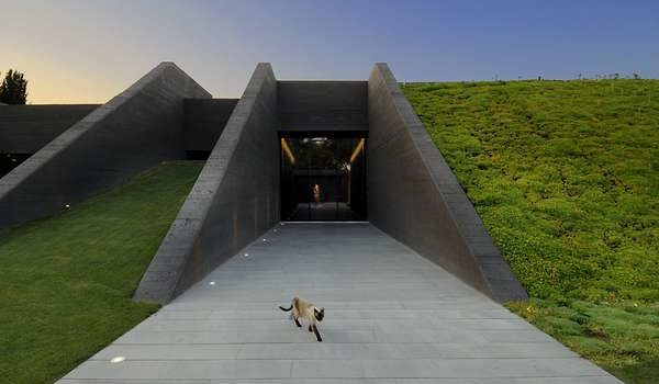 Concrete House de A-cero Arquitectos #design #arquitectura