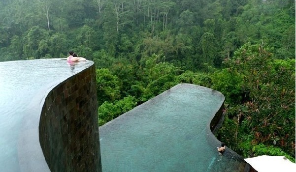 Ubud Hanging Gardens en Bali #design #arquitectura