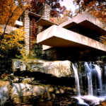La casa de la Cascada por Frank Lloyd Wright #design #arquitectura
