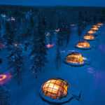 Glass Igloo Village in Finland #design #arquitectura #fotografia #architecture