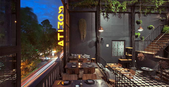 Romita Comedor in Mexico City #design #architecture #photography