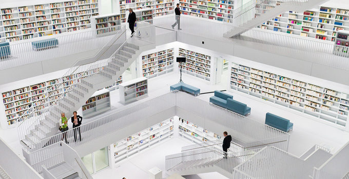 The New Stuttgart City Library in Germany #design #arquitectura