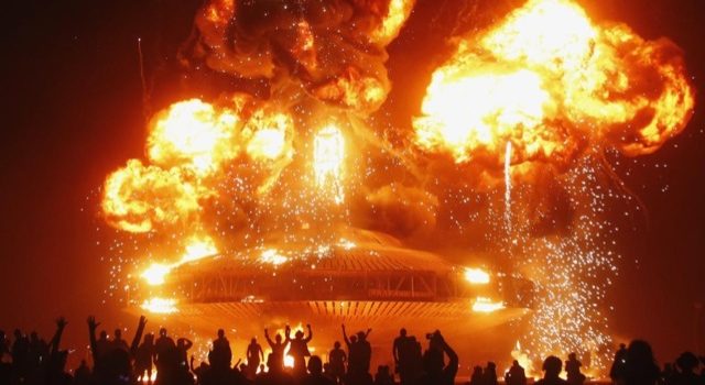 Burning Man, el festival de arte y expresión corporal.