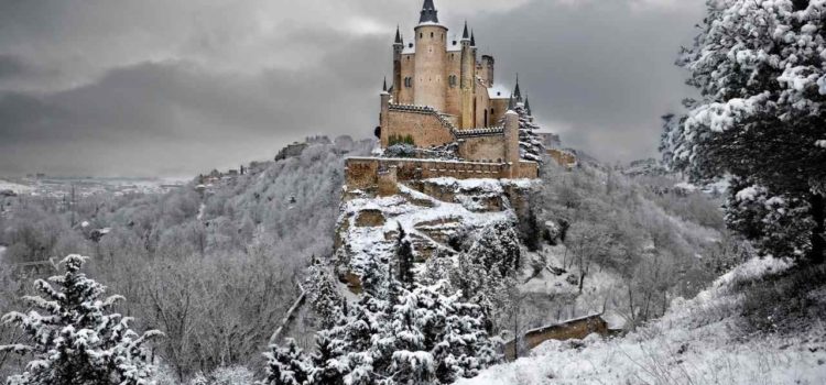 Colección de los castillos más bellos en época invernal