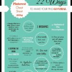 22 formas de conseguir más viralidad en Pinterest #infografia #socialmedia