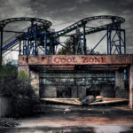 Parque de atracciones Six Flags abandonado