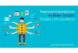 Automatización vs programación en redes sociales.