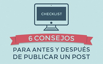 6 Consejos para consultar antes de publicar un post