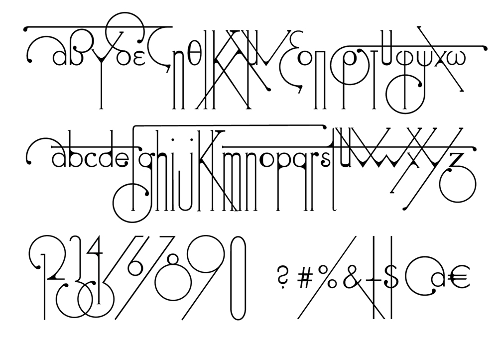Futuracha the font, de holy, 2012, fuente de descarga gratuita