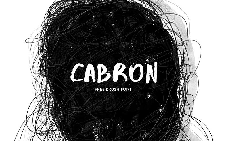 Tipografía Cabron, de Diego Cabrera