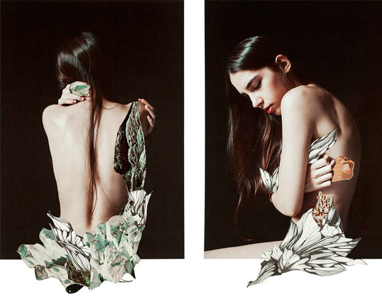 Collage analógico de la fotógrafa Rocío Montoya.