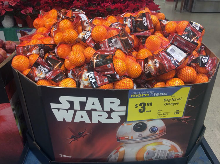 El merchandising de Star Wars