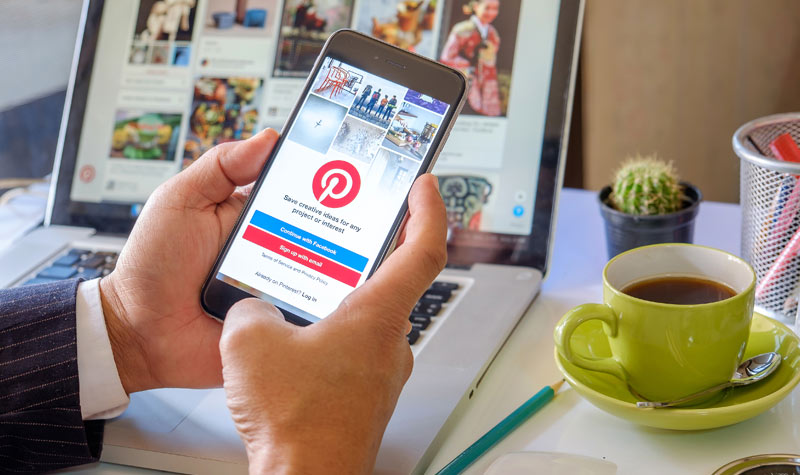 Pinterest, red social con gran presencia en un futuro